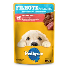 PEDIGREE FILHOTE CARNE 100g 7896029015001 PEDIGREE FILHOTE CARNE 100g 7896029015001